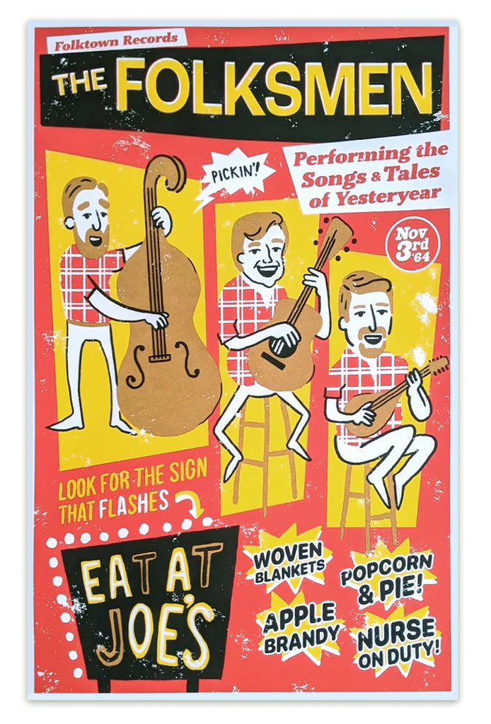 THE FOLKSMEN LIVE AT JOE'S by Bryan Brinkman