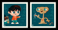 E.T. : I'll Be Right Here Print Set by Dave Perillo