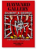 GILBERT & GEORGE - 21st Century Picture 2022 Exhibition Poster.