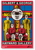 GILBERT & GEORGE - Complete Pictures 1987 Exhibition Poster