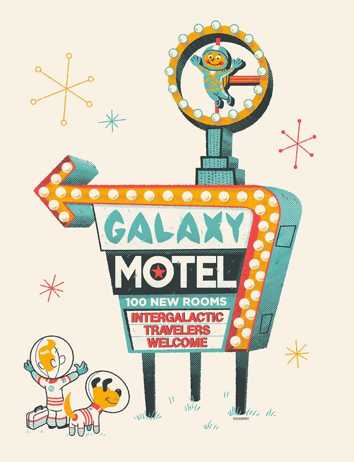 GALAXY MOTEL by Ian Glaubinger