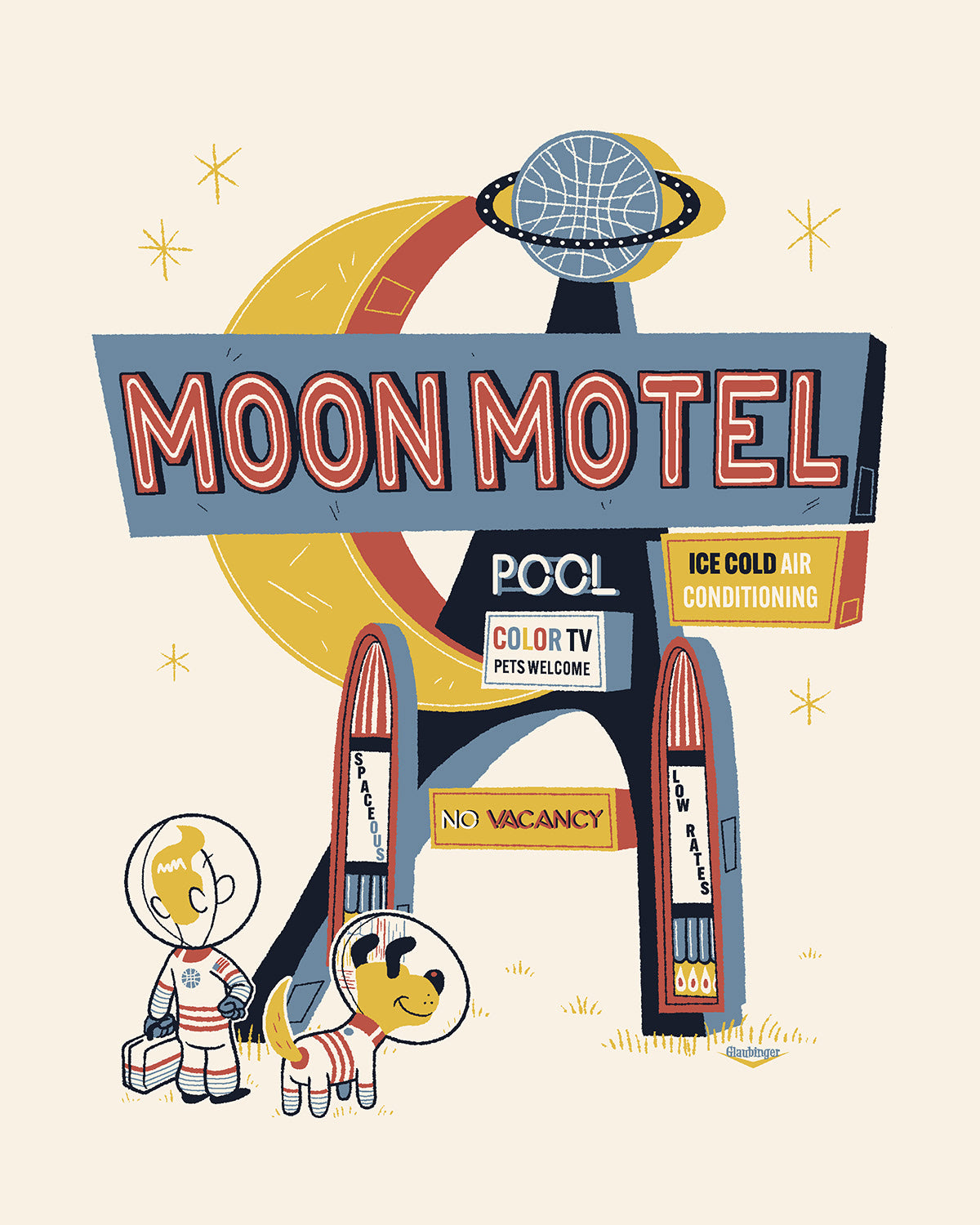 MOON MOTEL by Ian Glaubinger