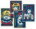 DAVID LYNCH : Concerts In A World Of Blue Print Set (4) by Jeffrey Everett