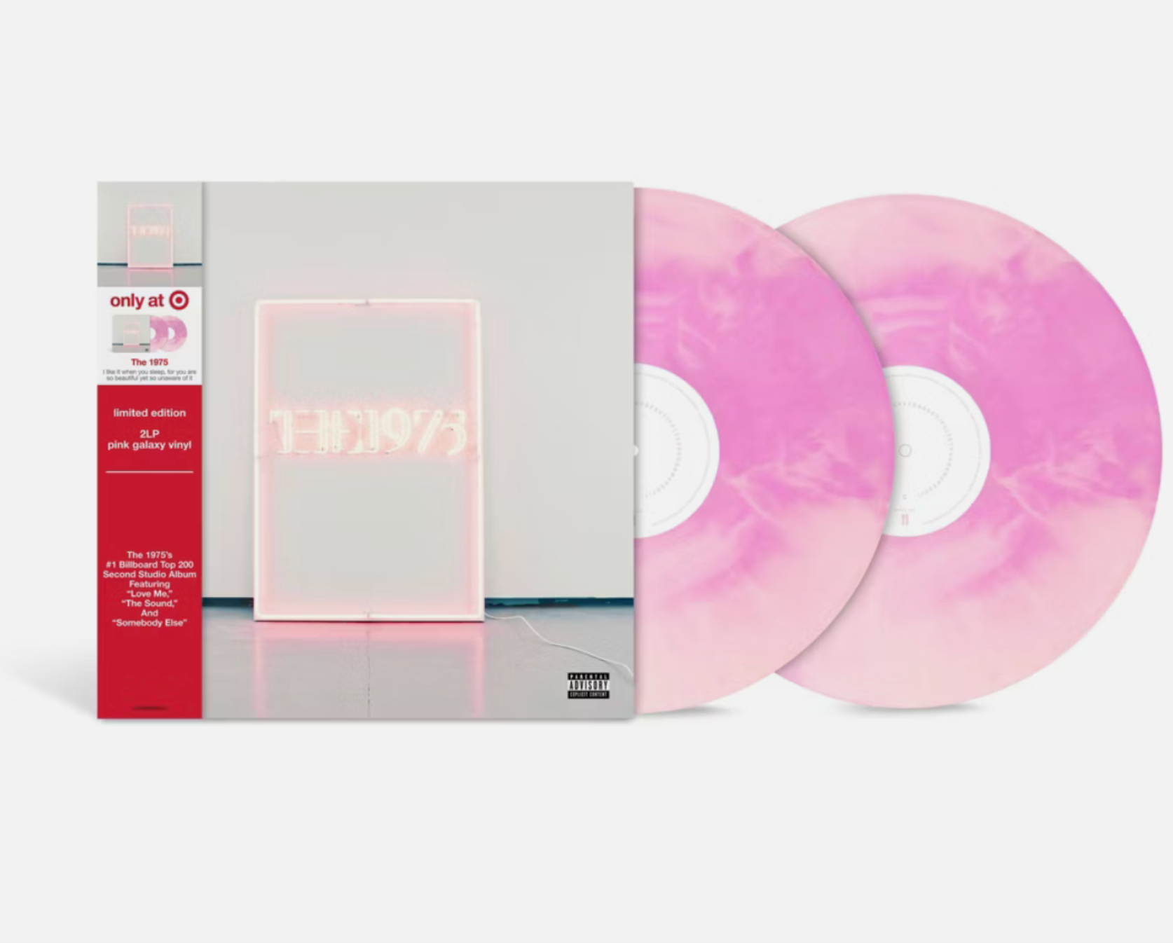 The 1975 - I Like It When You Sleep. Pink Galaxy Vinyl LP