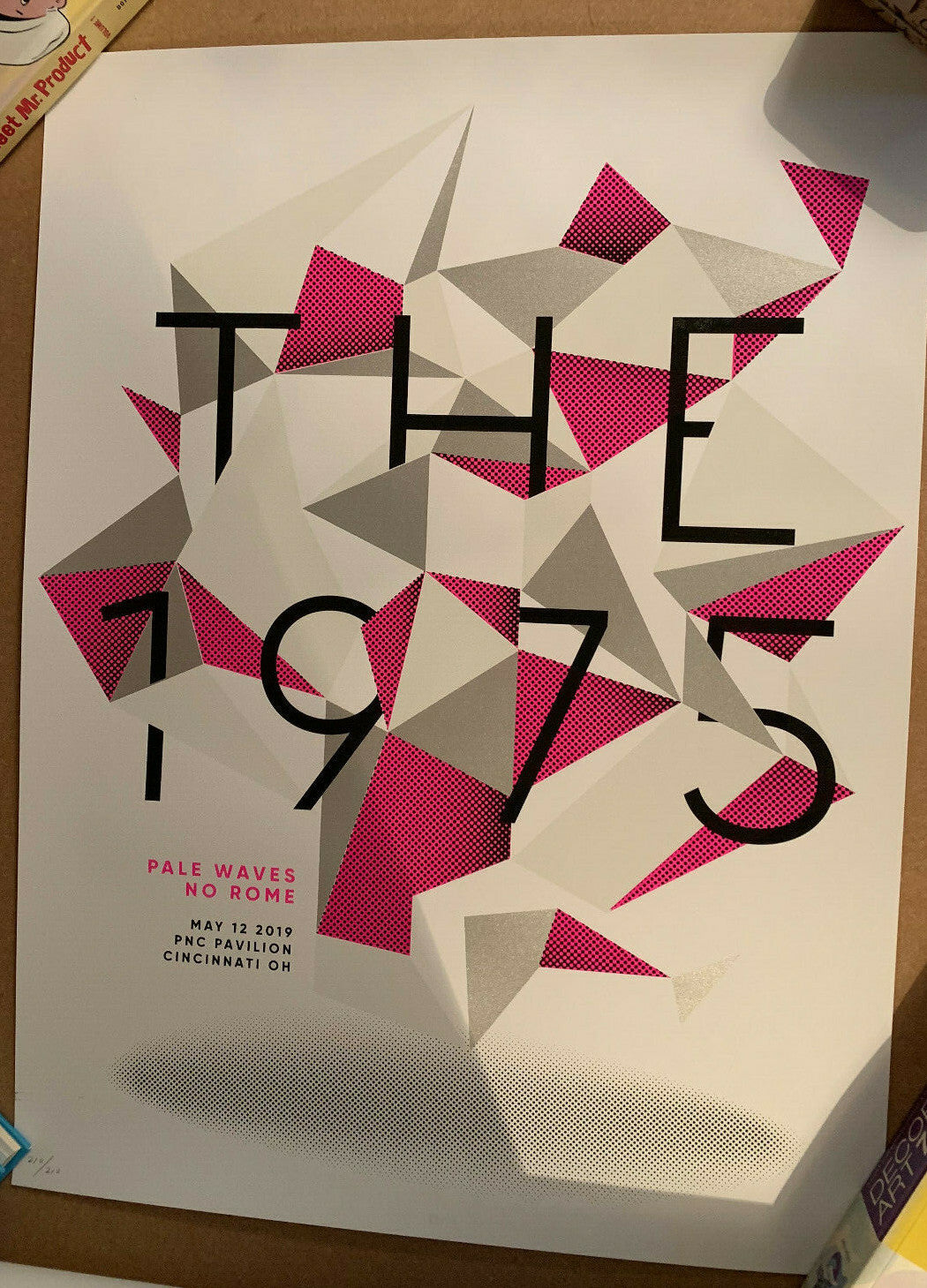 THE 1975 - Limited Edition Screen Print. CINCINNATI 2019