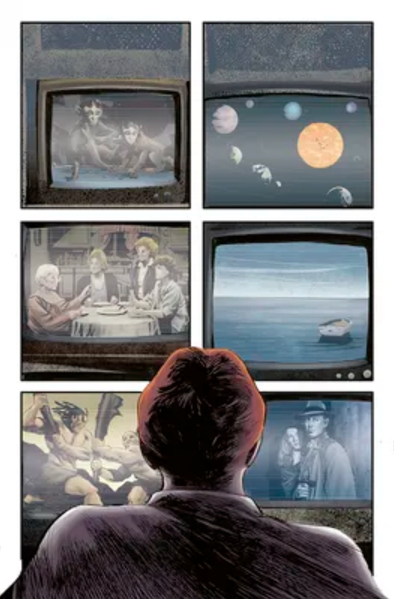 DAVID BOWIE  - THE MAN WHO FELL TO EARTH. Harback Graphic Novel