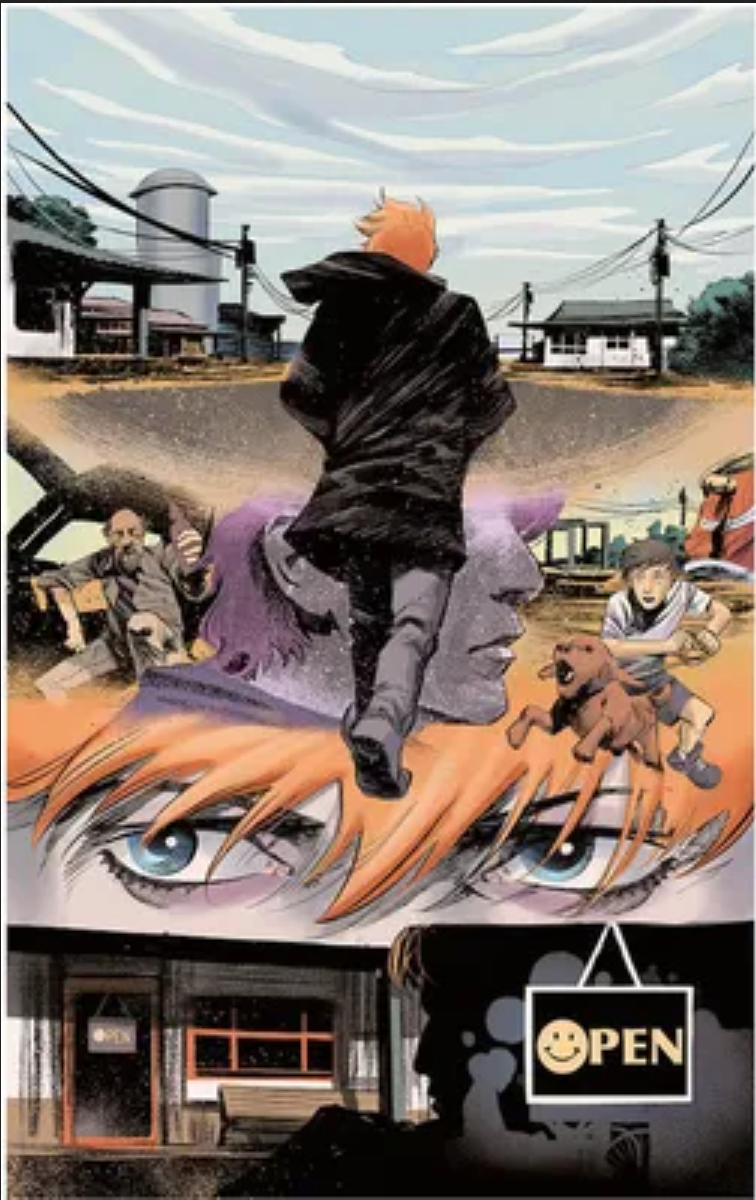 DAVID BOWIE  - THE MAN WHO FELL TO EARTH. Harback Graphic Novel