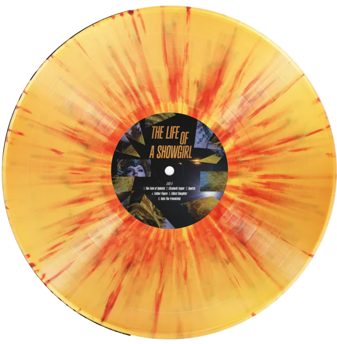 TAYLOR SWIFT - Life Of A Showgirl Show Business Bouquet Golden Vinyl LP